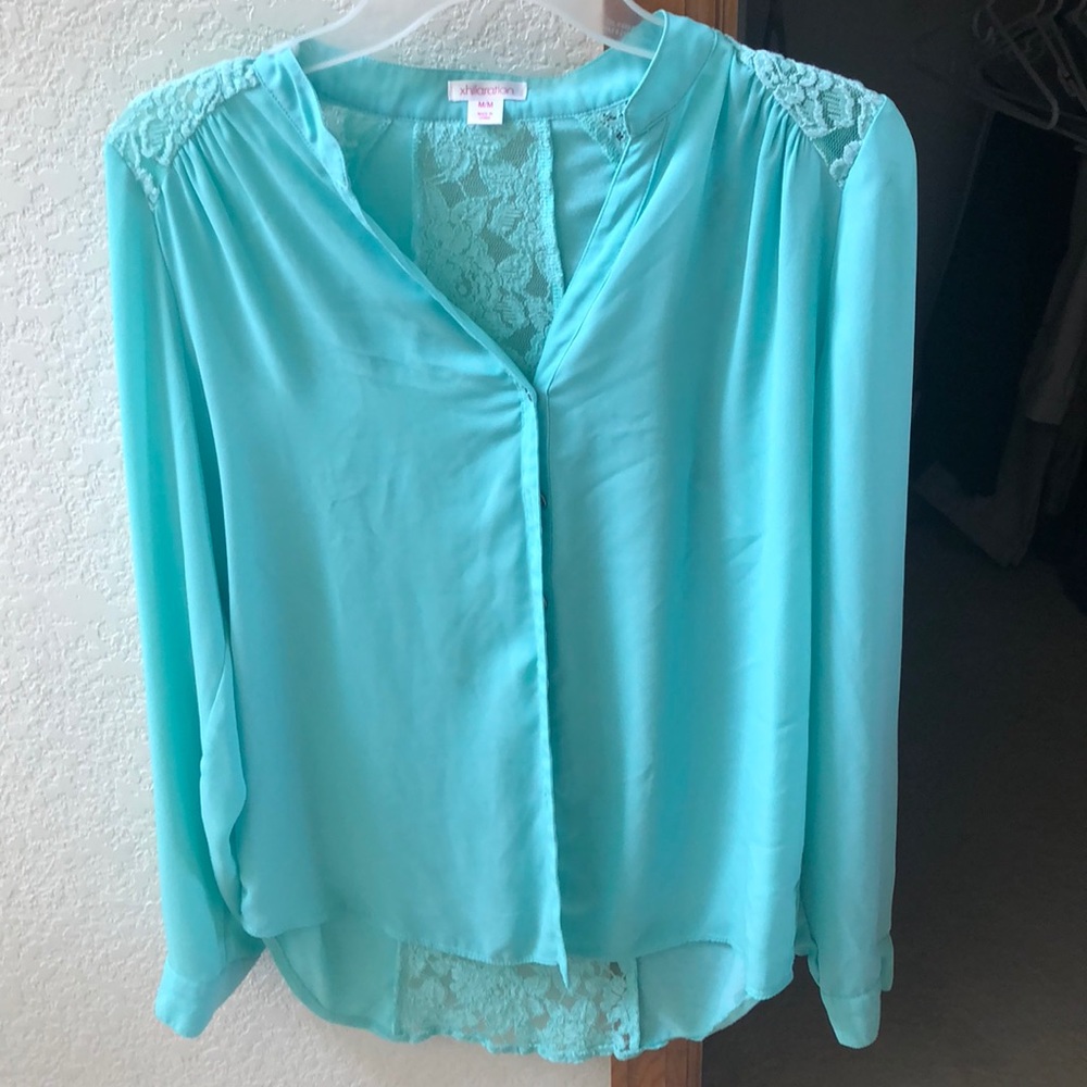 Long sleeve blouse